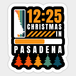 pasadena christmas Sticker